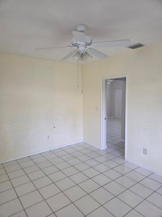 Ceiling Fan in Kitchen