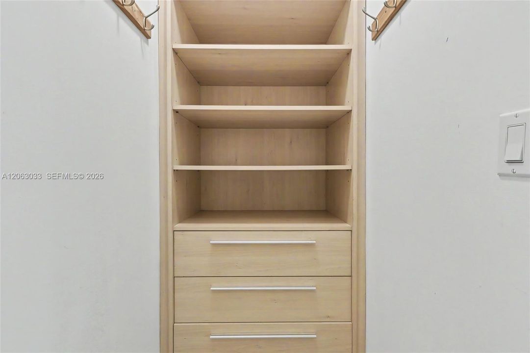 Hallway closet