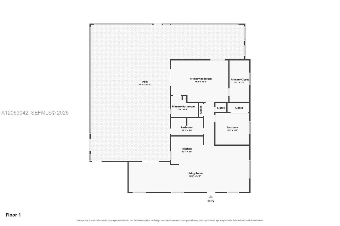 На продажу: $699,000 (2 спален, 2 ванн, 0 Квадратных фут)