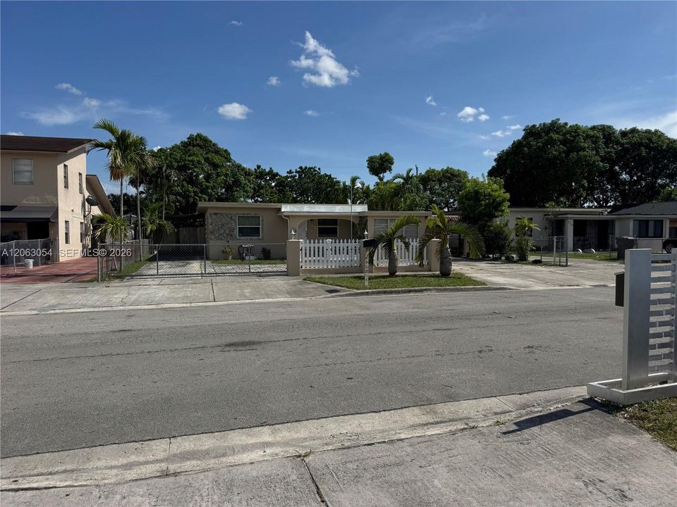 Front view from afar