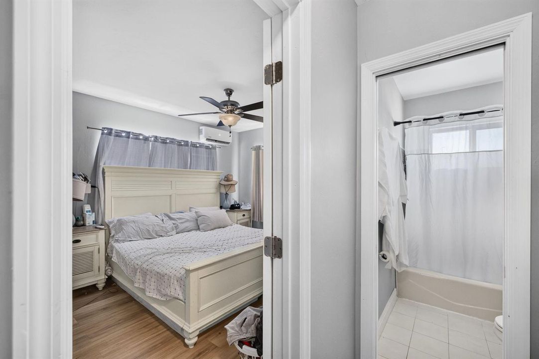 Bedroom of 1/1 Apt