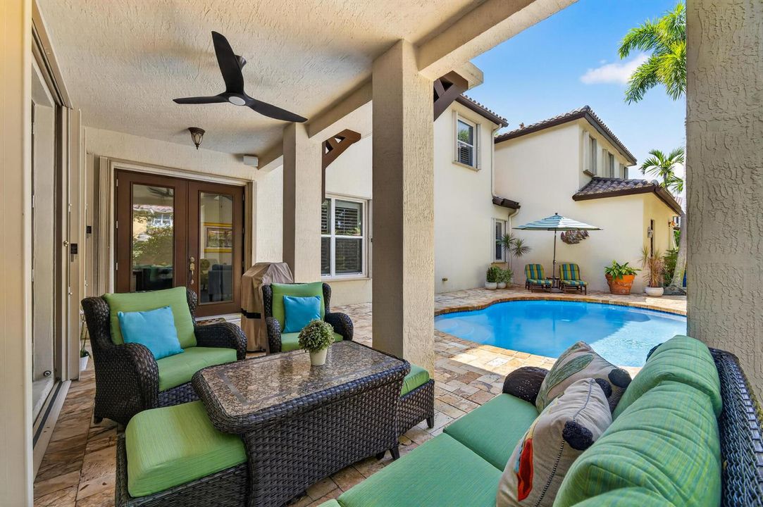 116 Patio sitting area