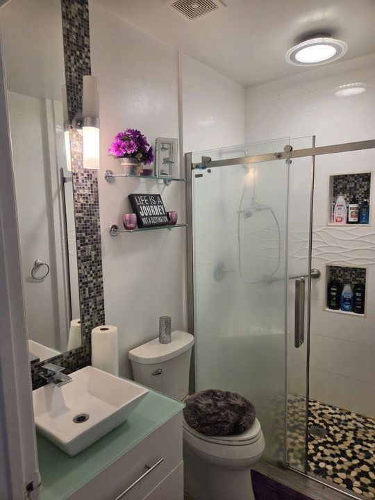 bathroom down