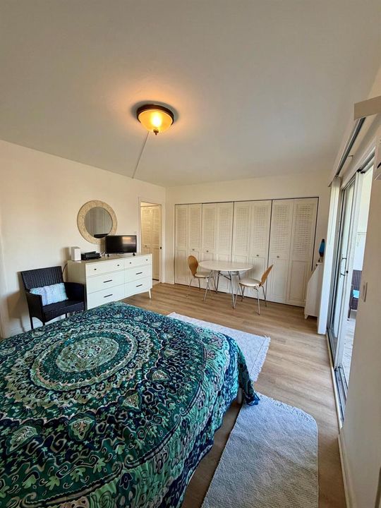 Bedroom-closet view