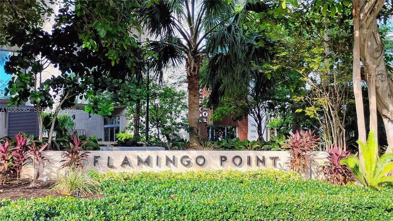 Welcome to Flamingo Point, South Beach !