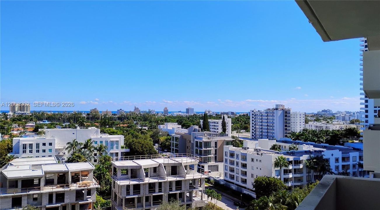 South & East balcony view