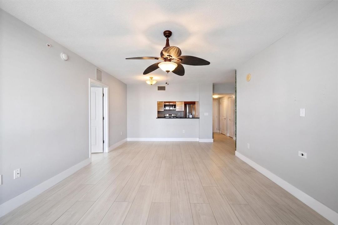 Open Living & Dining Layout