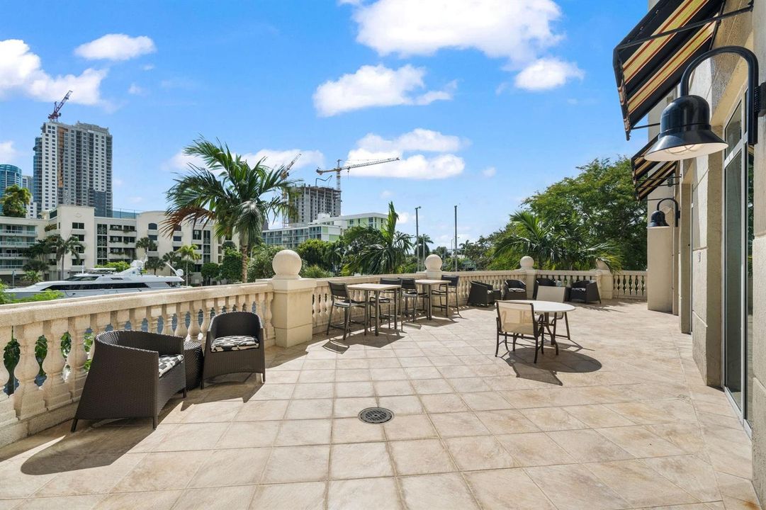 Waterfront Patio