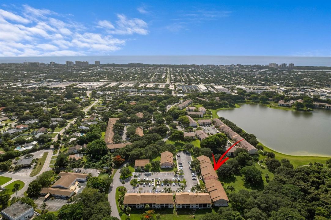 Aerial Neighborhood View