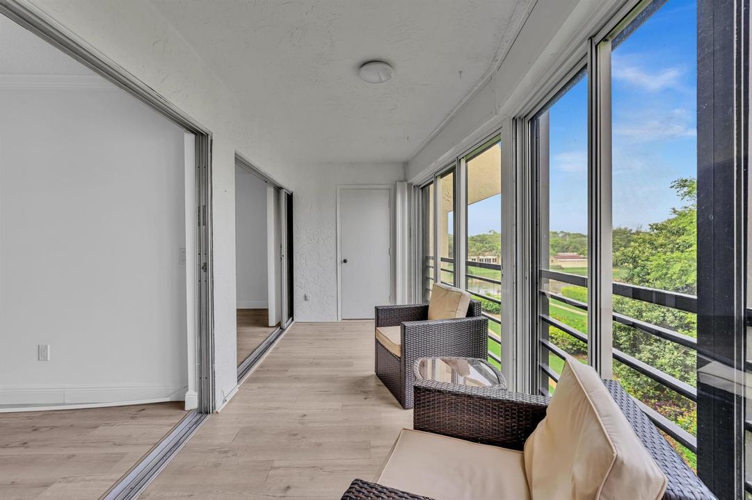 Living room & main room access balcony