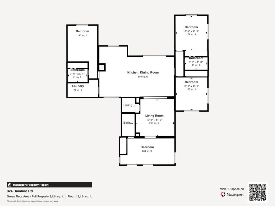 floorplan324 Bamboo Rd - Floor 1