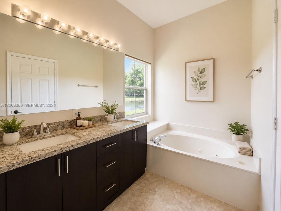 Master Bathroom(Virtually Staged)