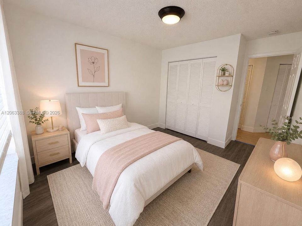Secondary Bedroom(Virtually Staged)