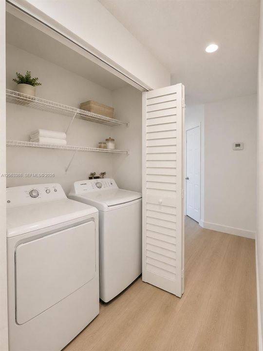 Washer and Dryer