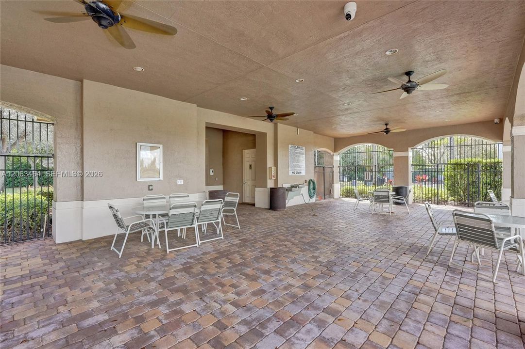 Pool area