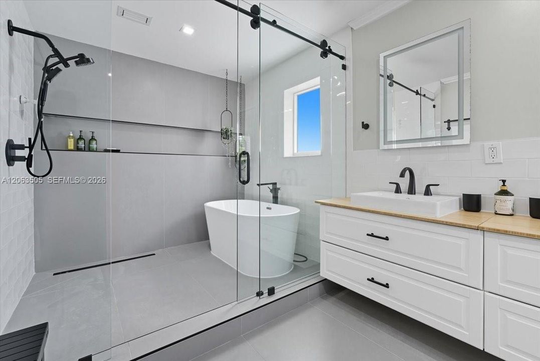 Master bathroom