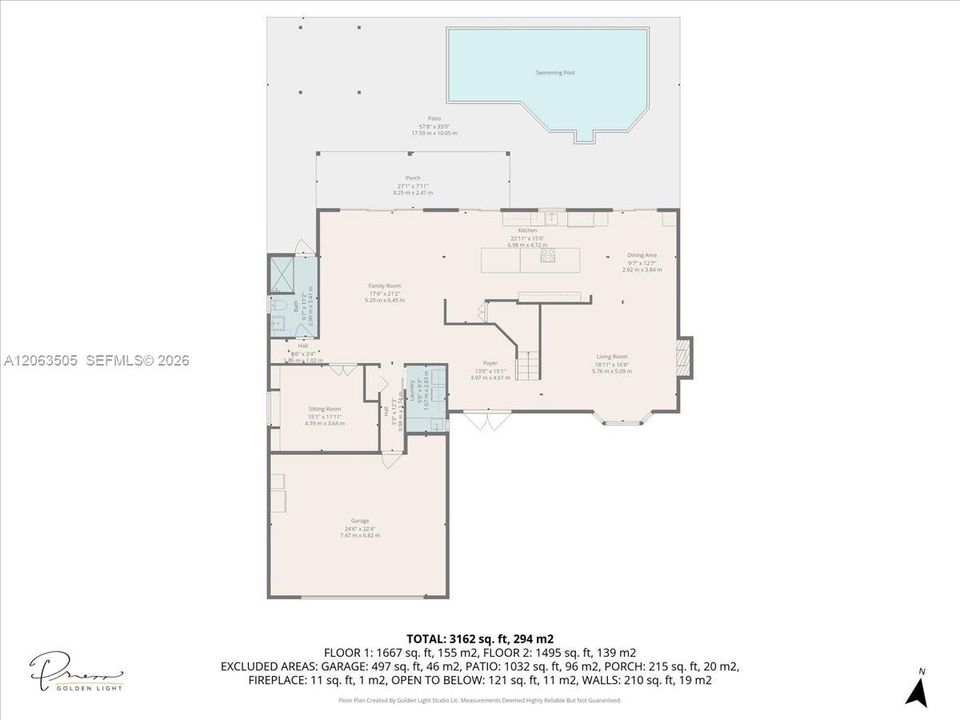 En Venta: $1,390,000 (5 camas, 3 baños, 3416 Pies cuadrados)