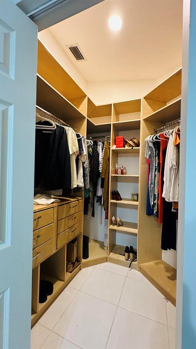 built in closets