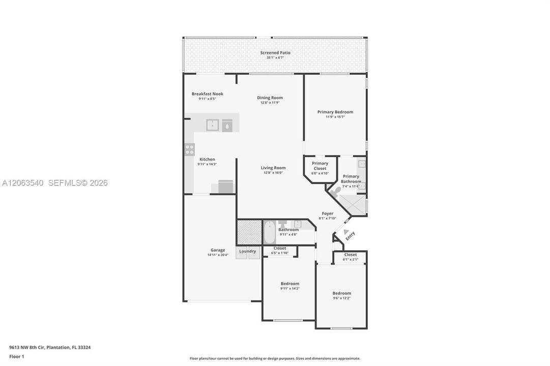 For Sale: $600,000 (3 beds, 2 baths, 1398 Square Feet)