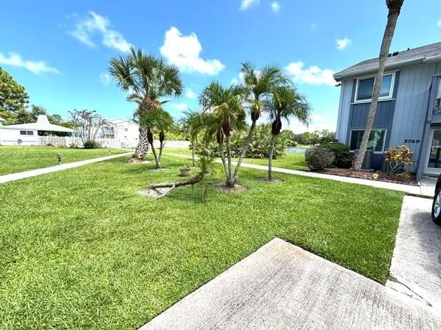 Home is next to pool