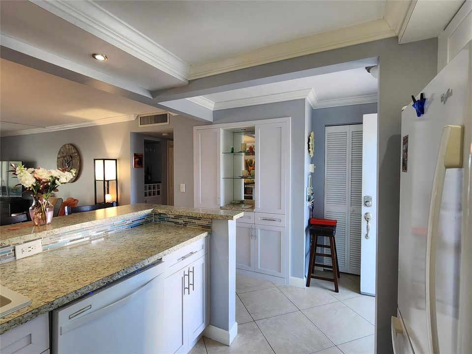 Kitchen with built ins