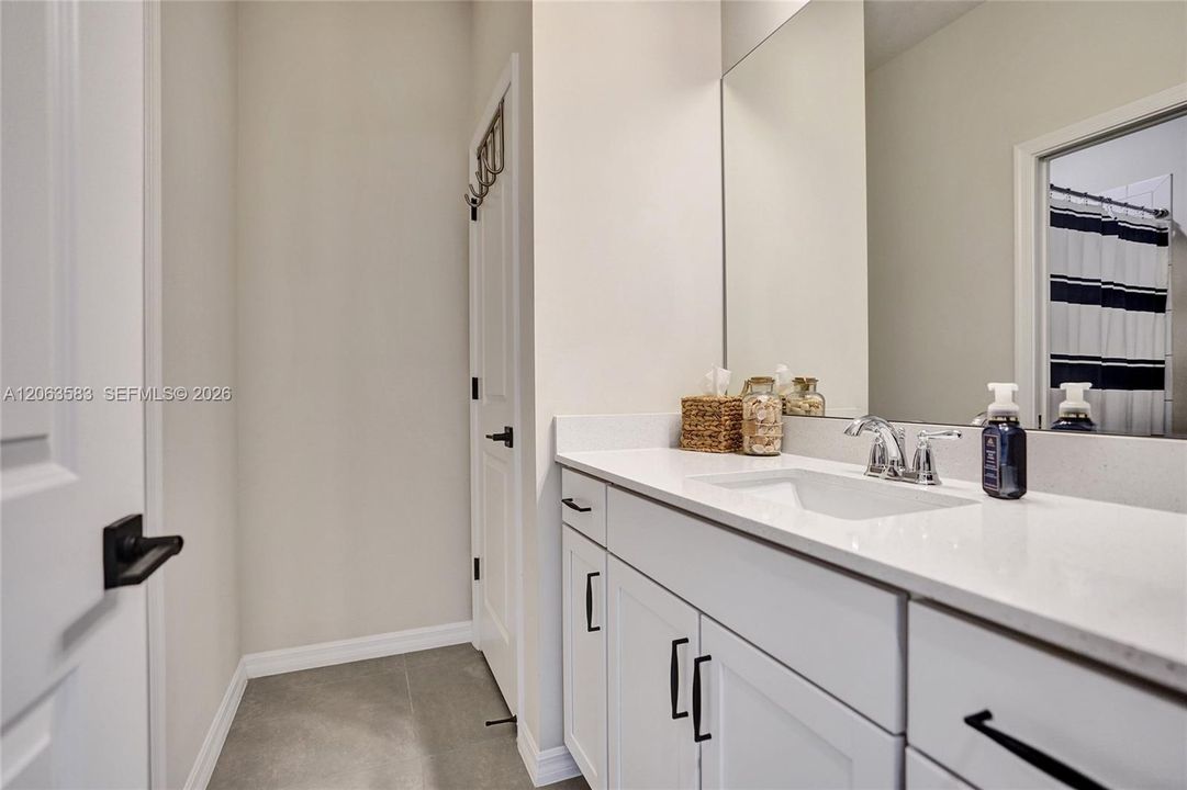 Second bathroom
