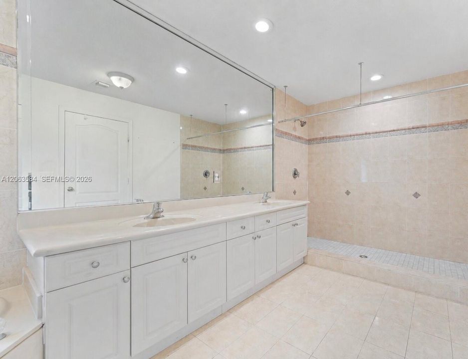 Master Bath Double Shower