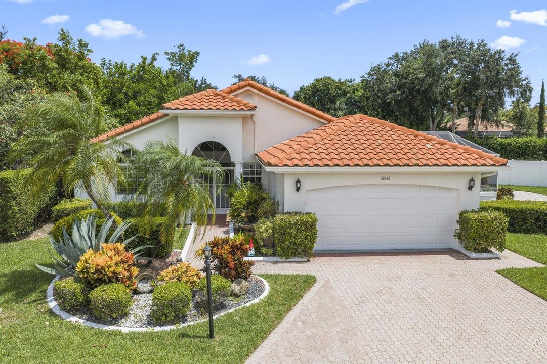 Beautifully landscaped