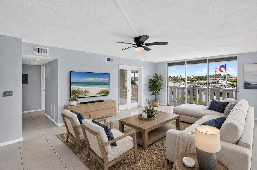 Living Room staged