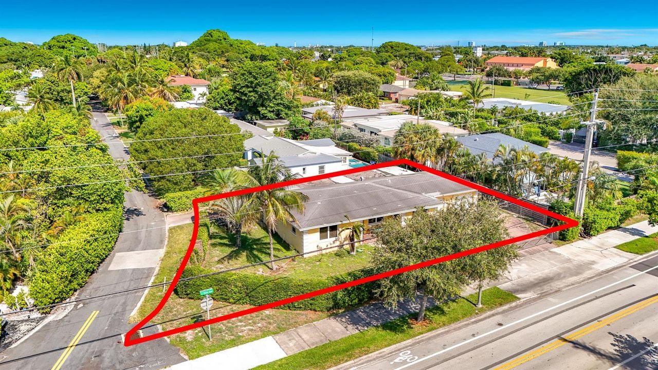 -4603 S Olive Avenue-Lot Lines 2
