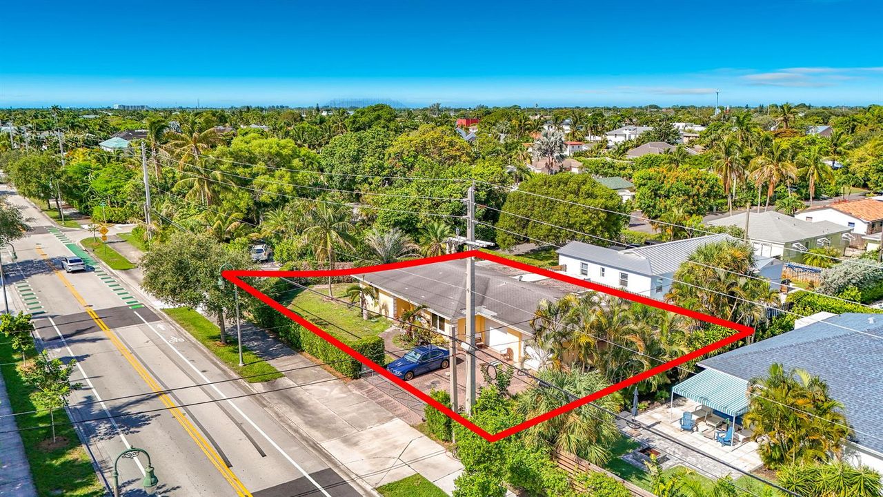 -4603 S Olive Avenue-Lot Lines 1