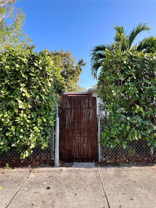private entrance