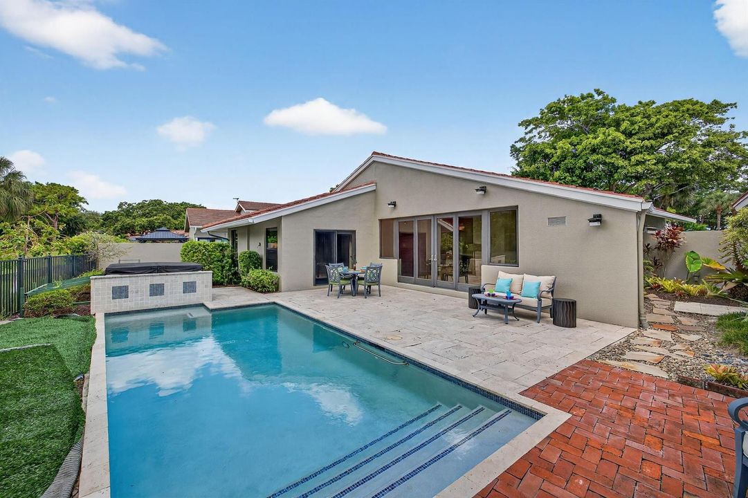 Pool service is paid by owners.