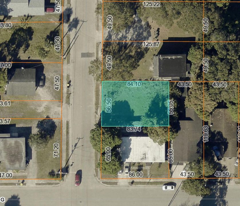 22nd Street lot size