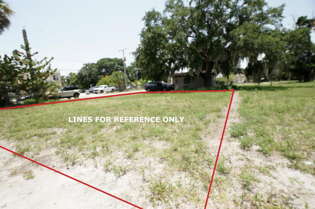 Lot with lines