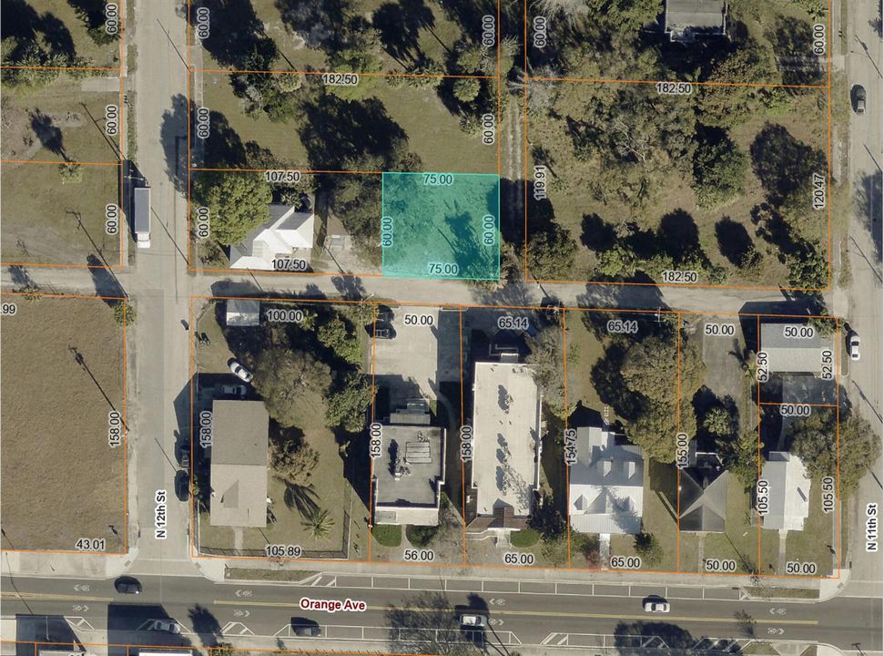 12th street lot size