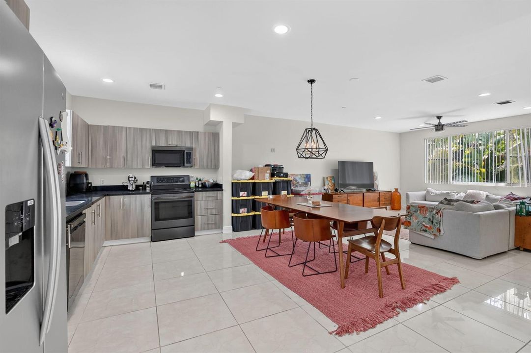 Kitchen/Dining/Living