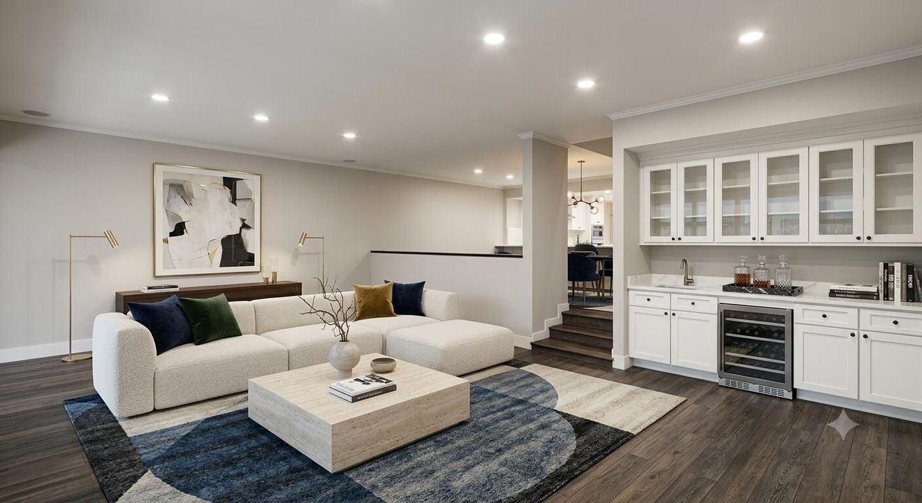 Living Room - staged