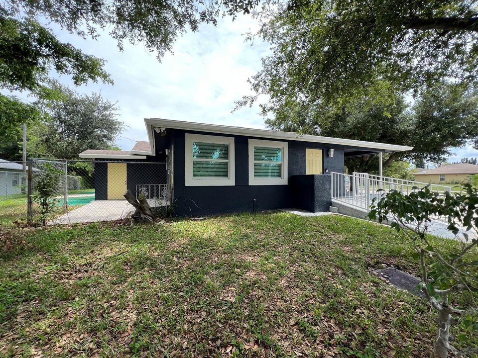 Side Front House