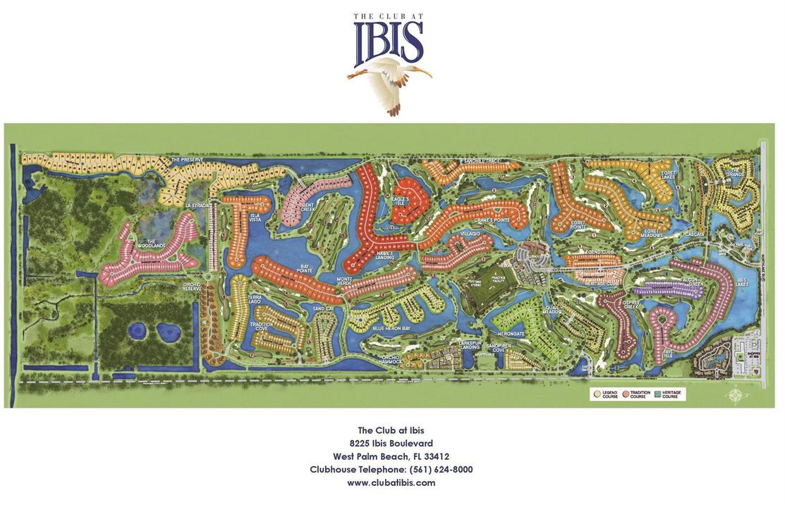 Ibis map