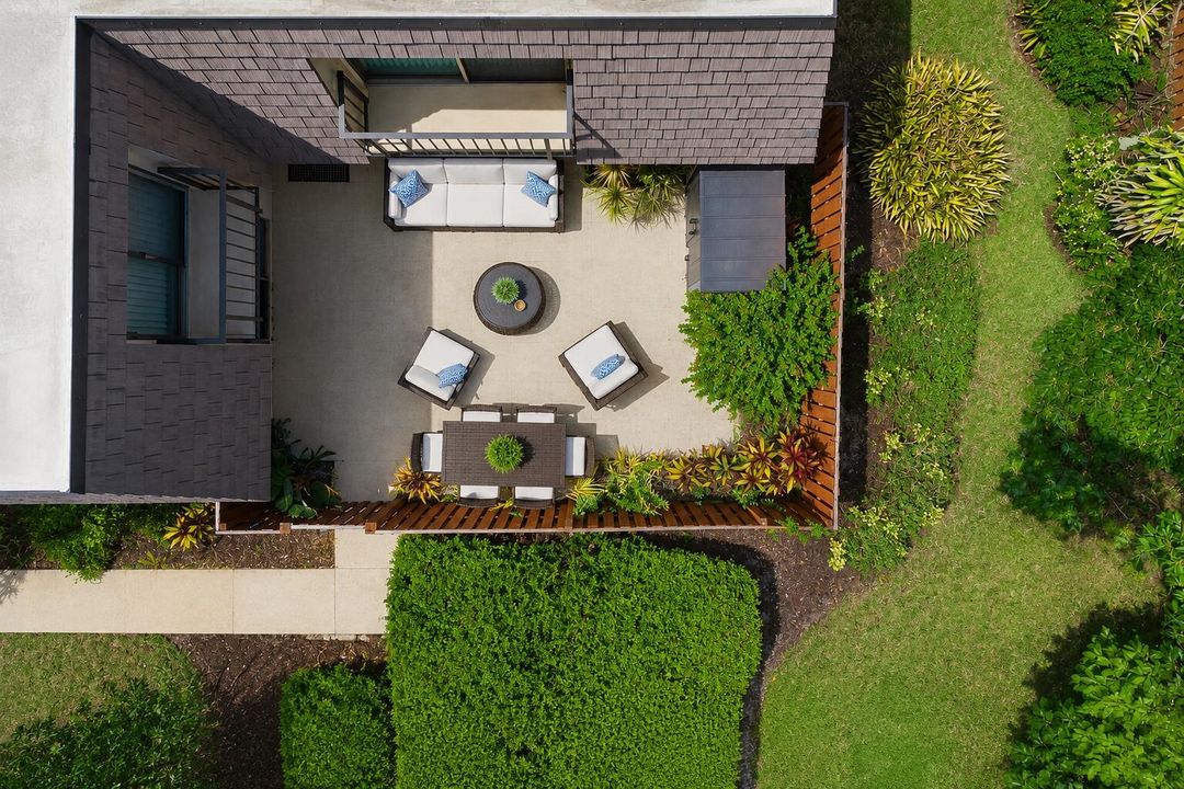 Aerial Drone virtually staged