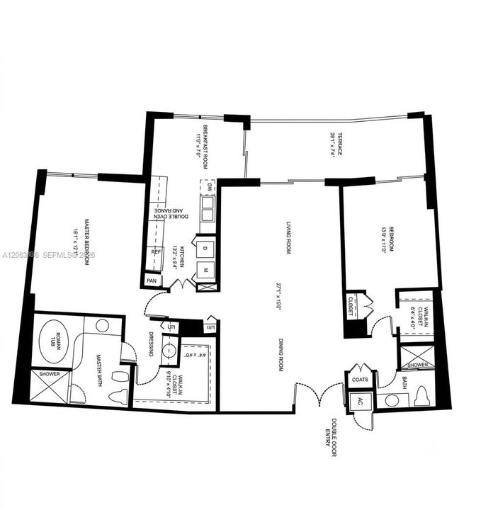 For Sale: $1,500,000 (2 beds, 2 baths, 1440 Square Feet)