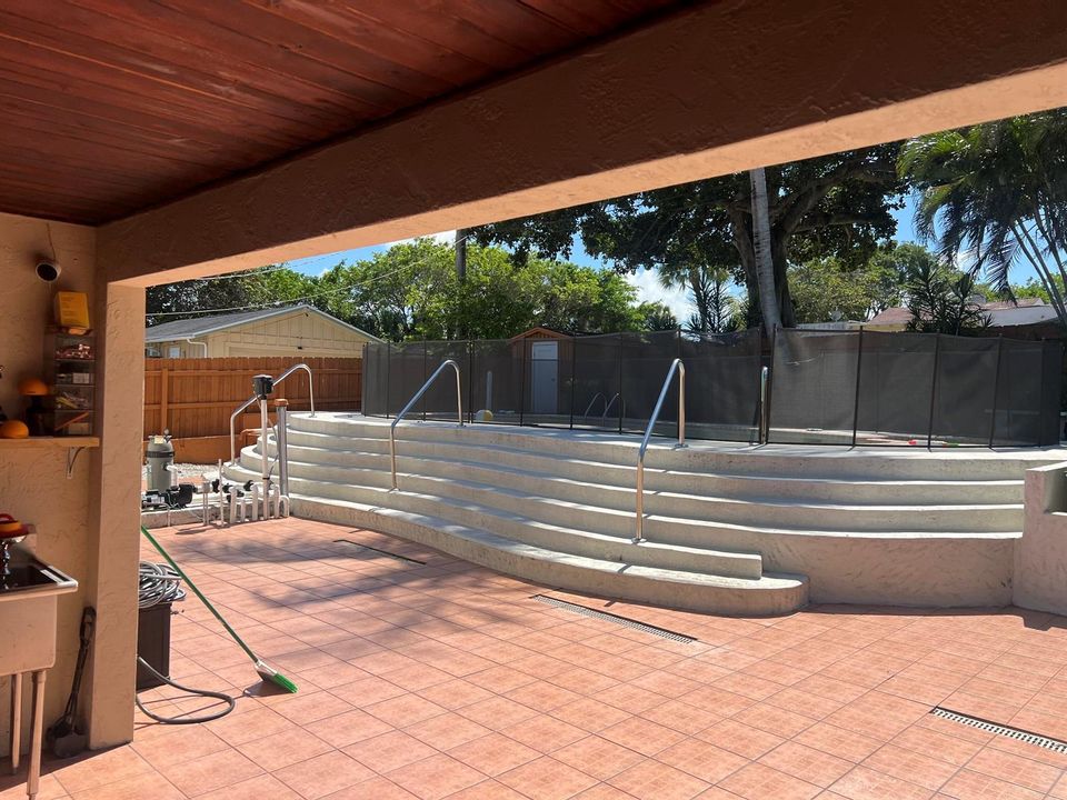 Back patio