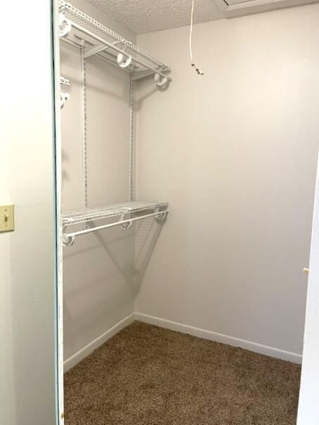 Updated master bedroom closet