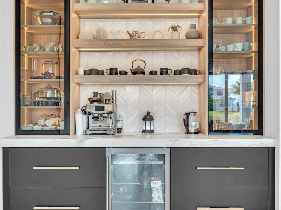 family room dry bar