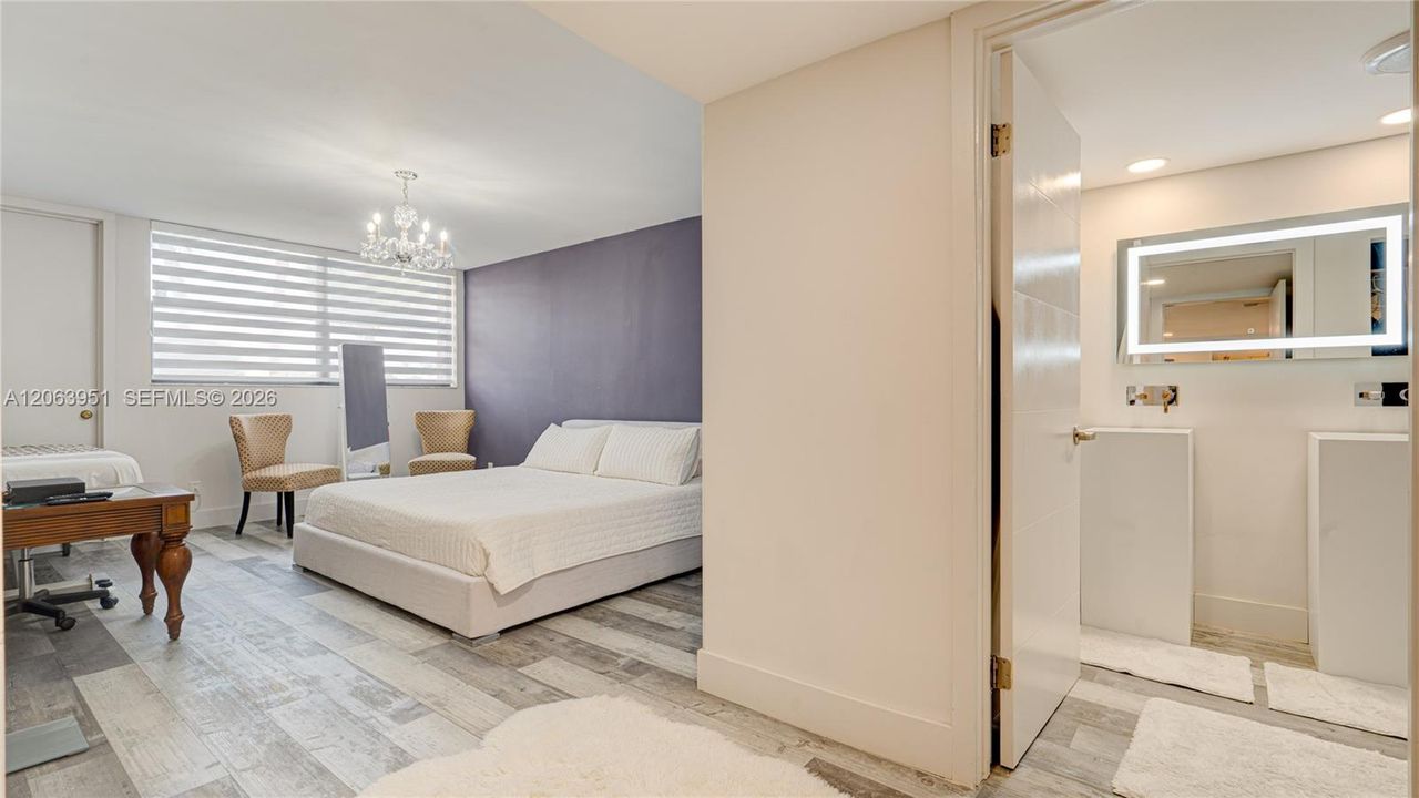 Master bed