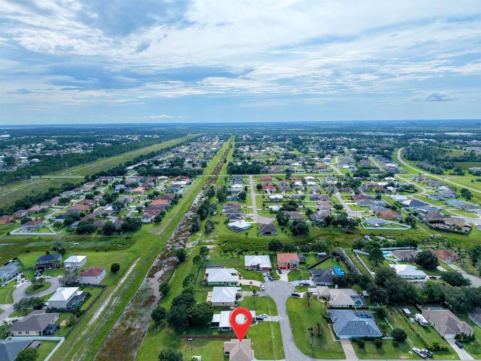 Panoramic to West