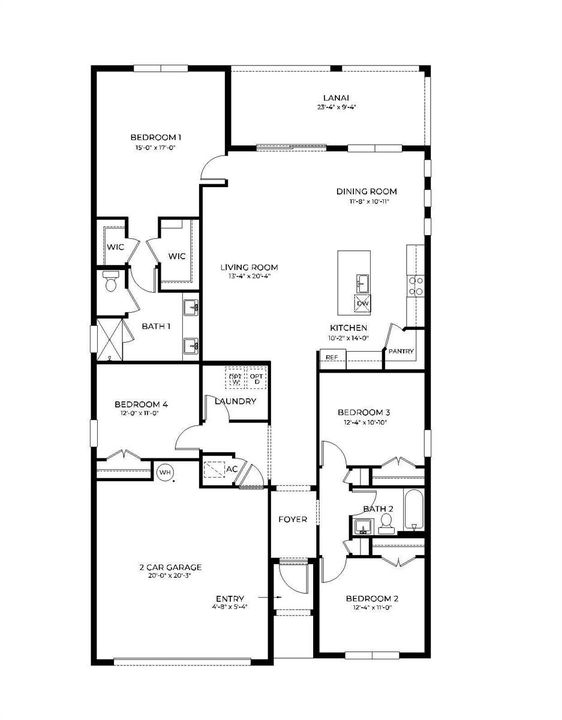 Delray Floorplan