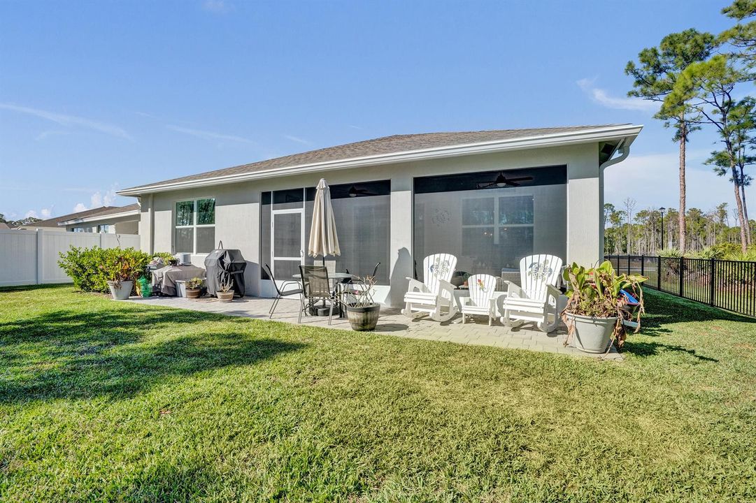 Fenced Yard