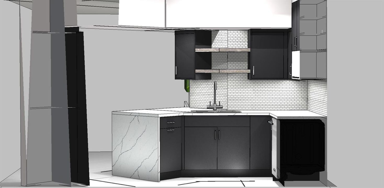 left Side Of kitchen